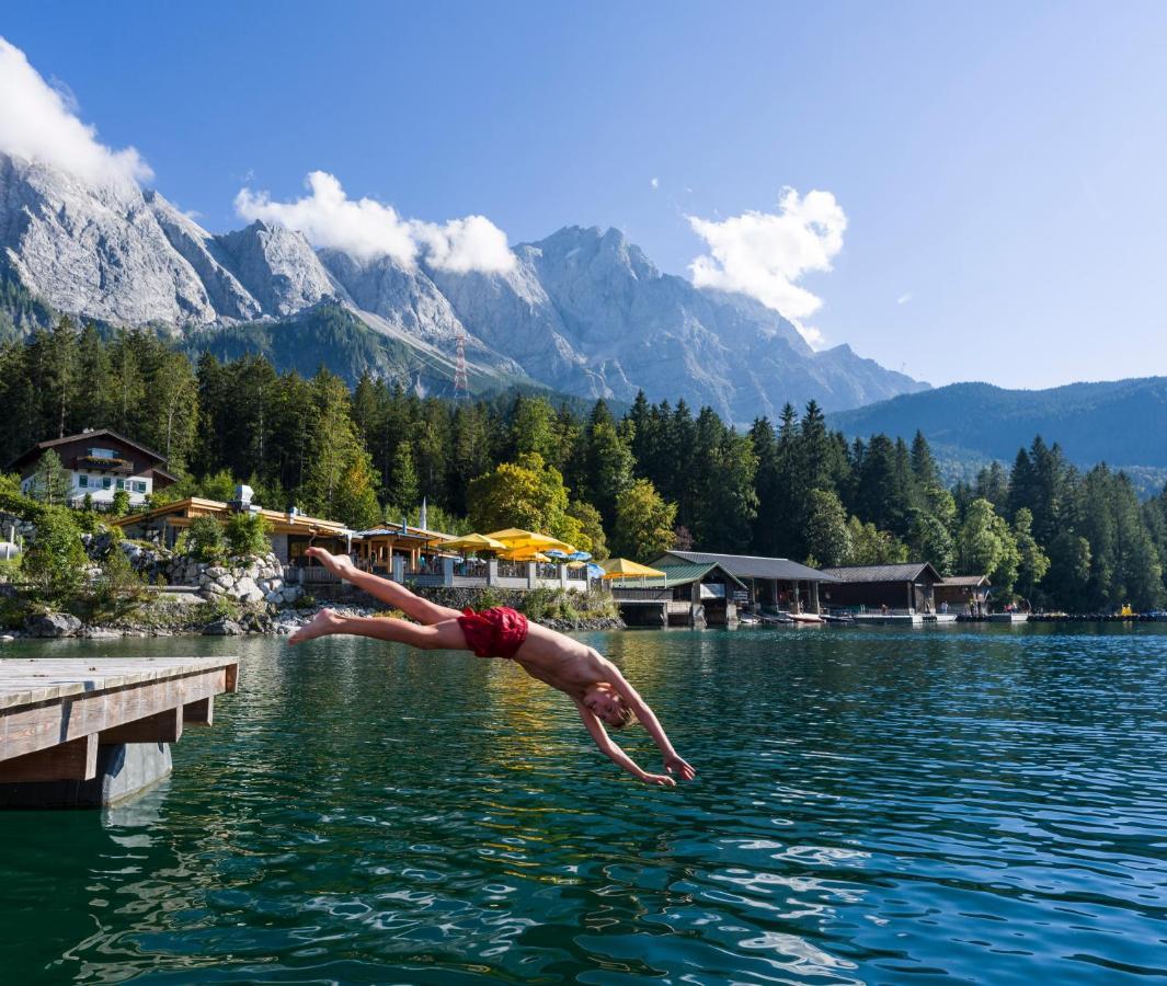 Eibsee Hotel Грайнау Экстерьер фото